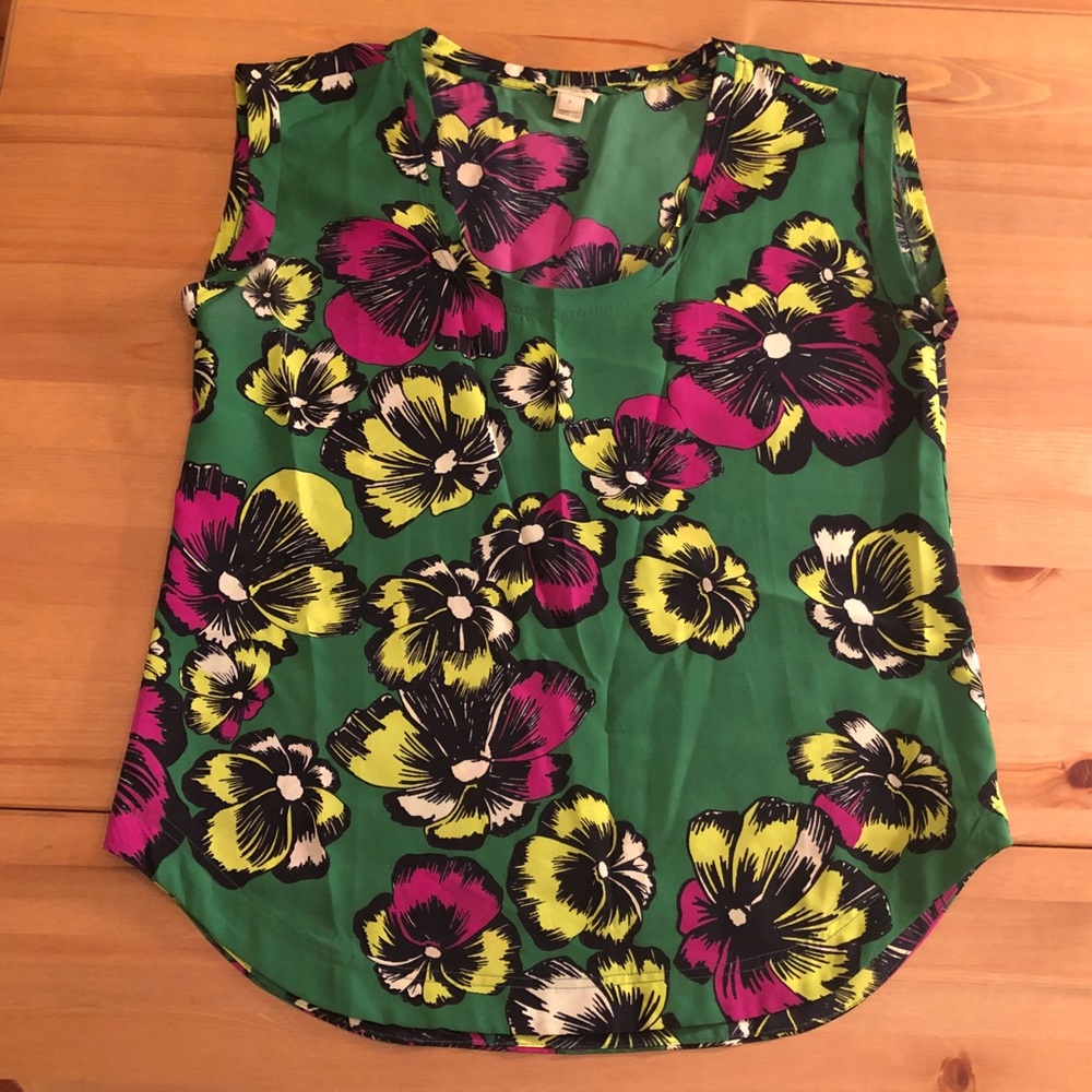 Fun Jcrew Floral top